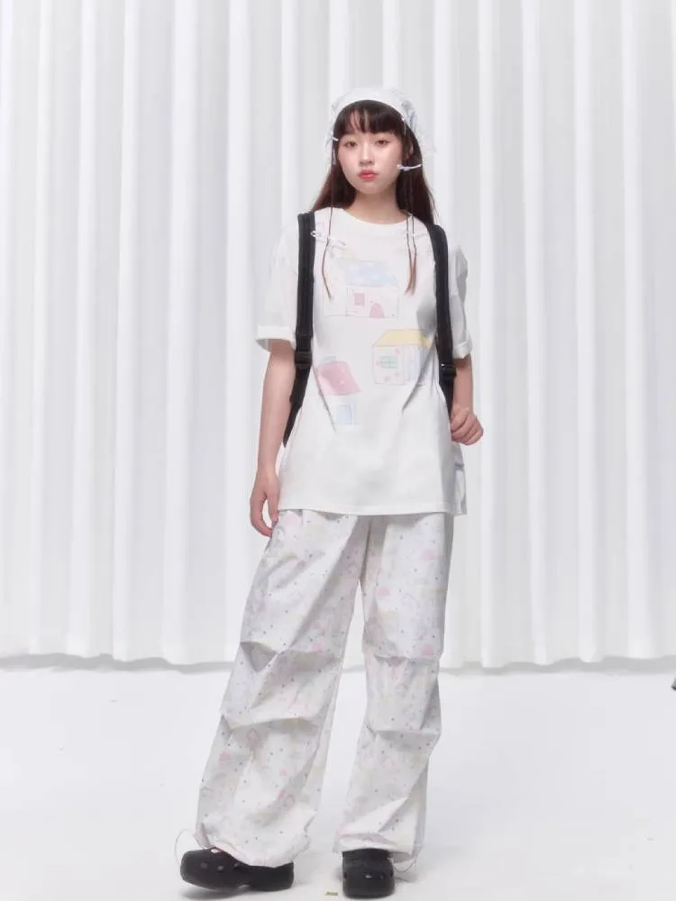 Printed casual pants【s0000008032】
