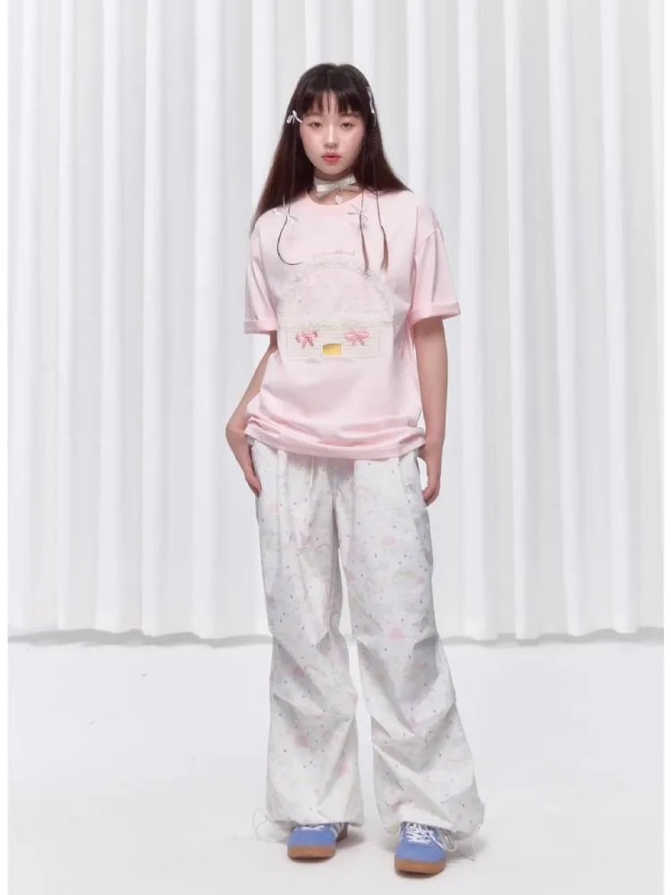 Printed casual pants【s0000008032】