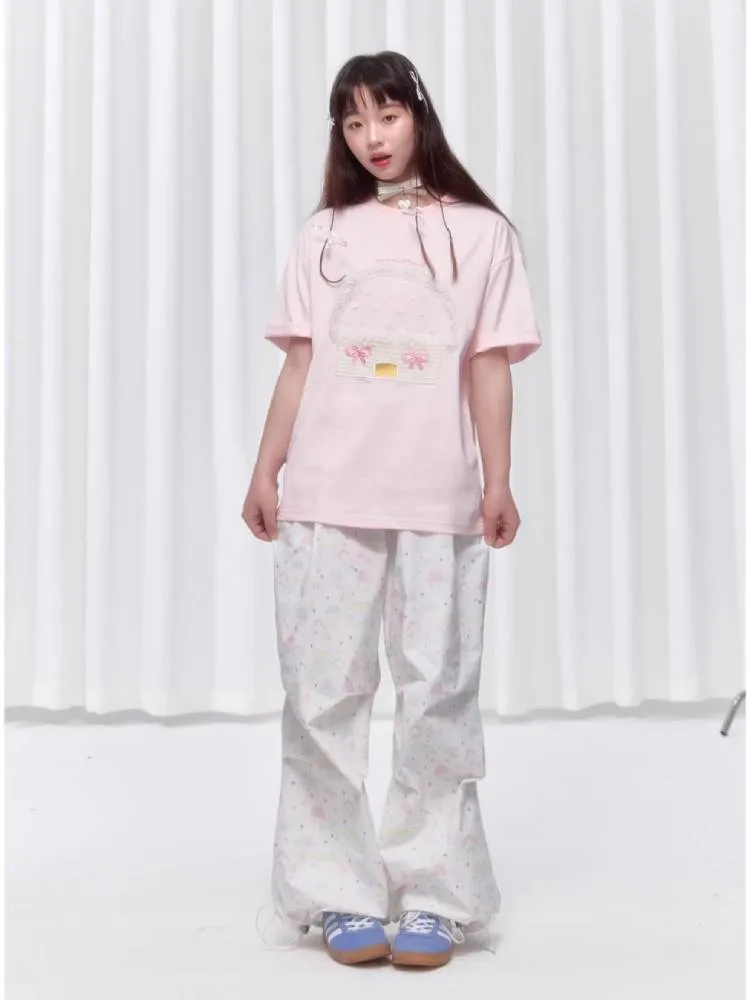 Printed casual pants【s0000008032】