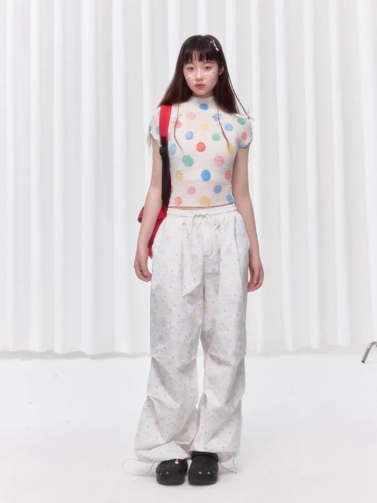 Printed casual pants【s0000008032】