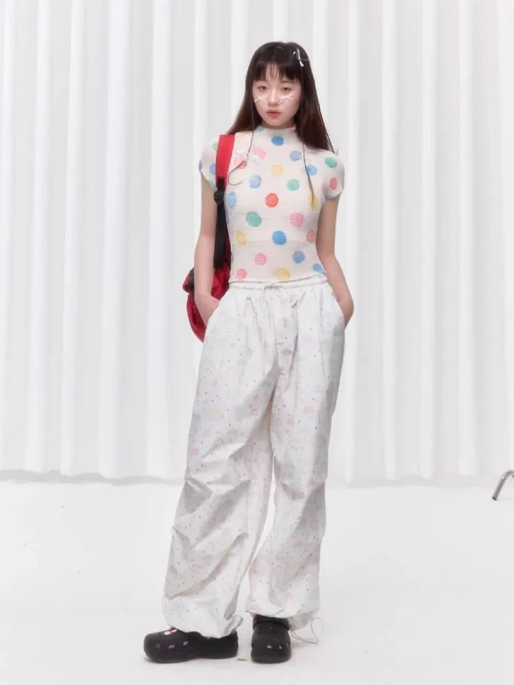 Printed casual pants【s0000008032】