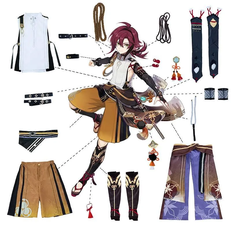 【Ready To Ship】Genshin Impact Shikanoin Heizou Cosplay Costume
