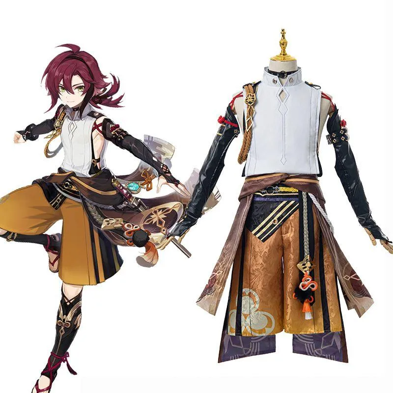 【Ready To Ship】Genshin Impact Shikanoin Heizou Cosplay Costume