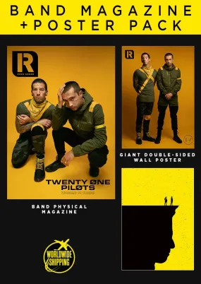 Twenty One Pilots Collectors Edition - Rock Sound Magazine Issue 244.3 with Exclusive Poster Pack