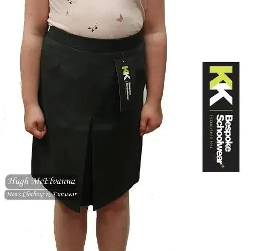 School Skirt Grey Elastic Waist by KK Schoolwear Style: SS903