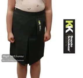 School Skirt Grey Elastic Waist by KK Schoolwear Style: SS903
