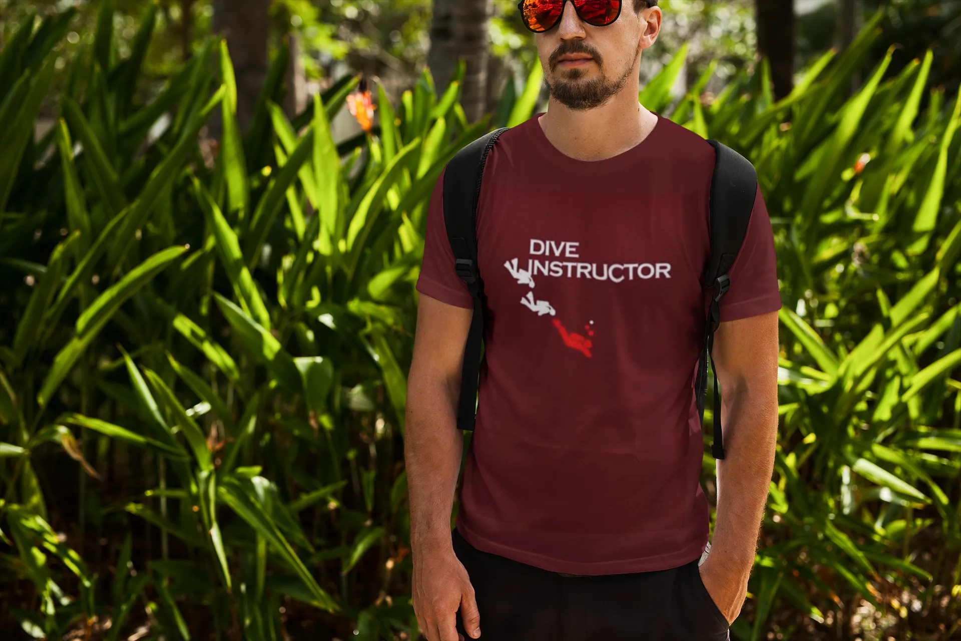 Scuba diving T-Shirt for Men | Dive Instructor - various colours