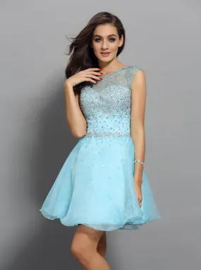 SkyBlue Sweet 16 Dresses,Beaded Sweet 16 Dress,Backless Sweet 16 Dress,SW00042