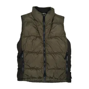 STONE ISLAND AW13 GREEN CRINKLE REPS NY DOWN VEST