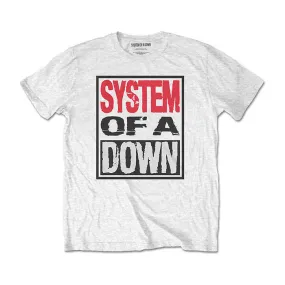 System Of A Down Stacked Logo T-shirt