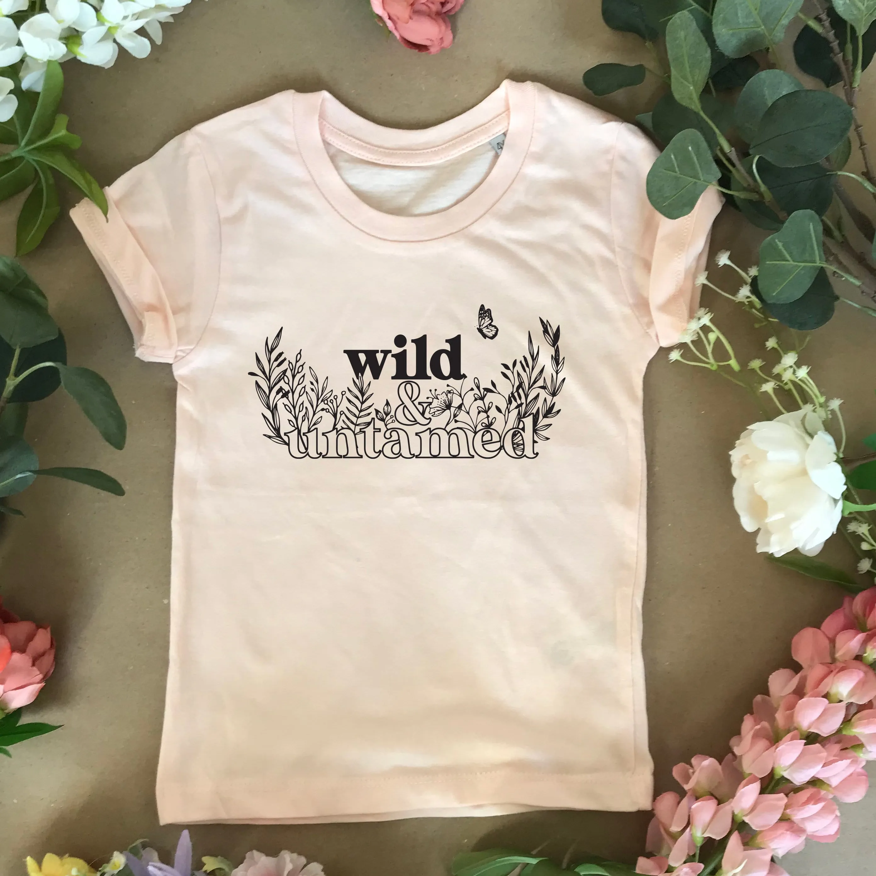 Wild and Untamed Kids T-Shirt
